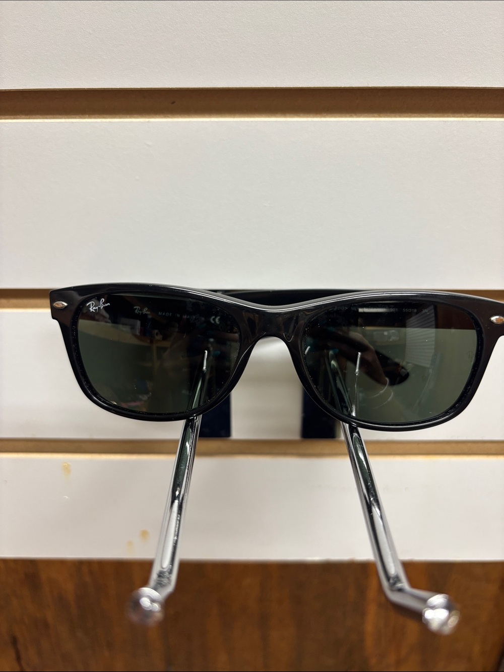 Ray-Ban Black Frame with G-15 Lenses